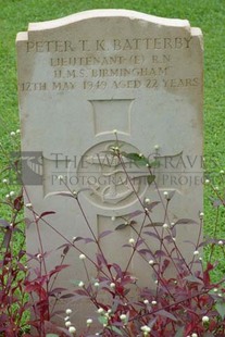 TRINCOMALEE WAR CEMETERY - BATTERBY, PETER THOMAS